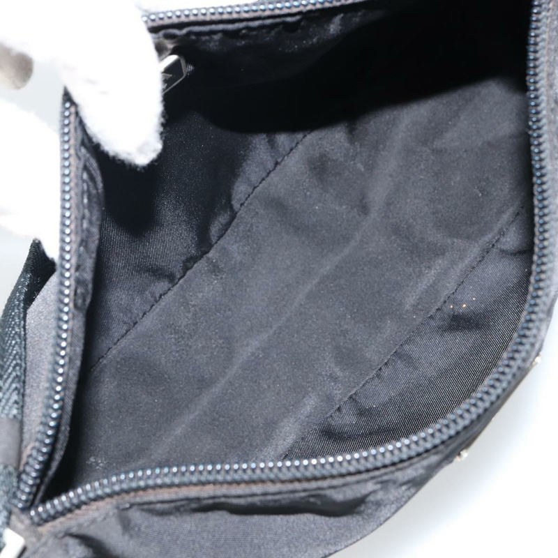 【日本直送】PRADA 尼龍黑色銀色配件包 Auth 145046-10