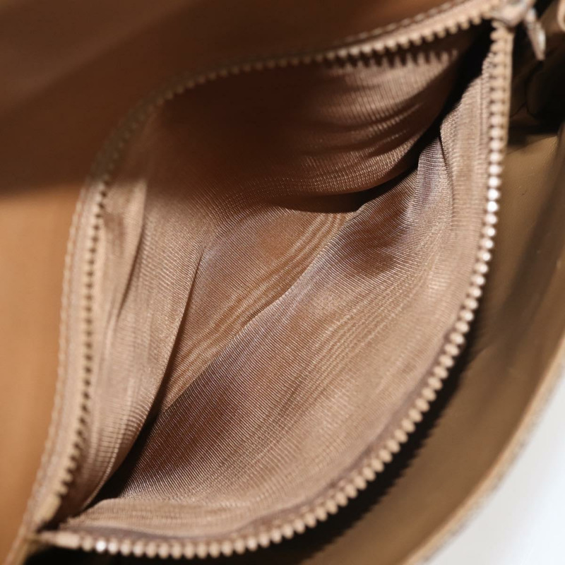 【日本直送】CELINE Macadam帆布肩背包 PVC 米色 金色 正品 144939-10