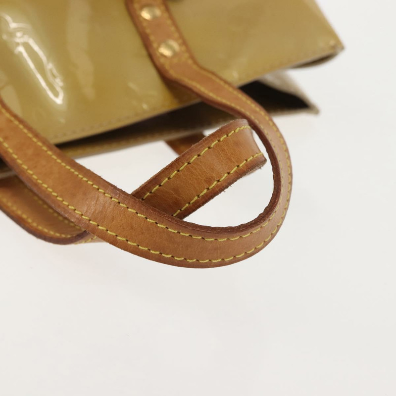 【日本直送】路易威登 Monogram Vernis Reade PM 手提包 米色 M91334 LV 正品 BA6409-7