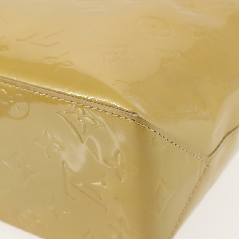 【日本直送】路易威登 Monogram Vernis Reade PM 手提包 米色 M91334 LV 正品 BA6409-14