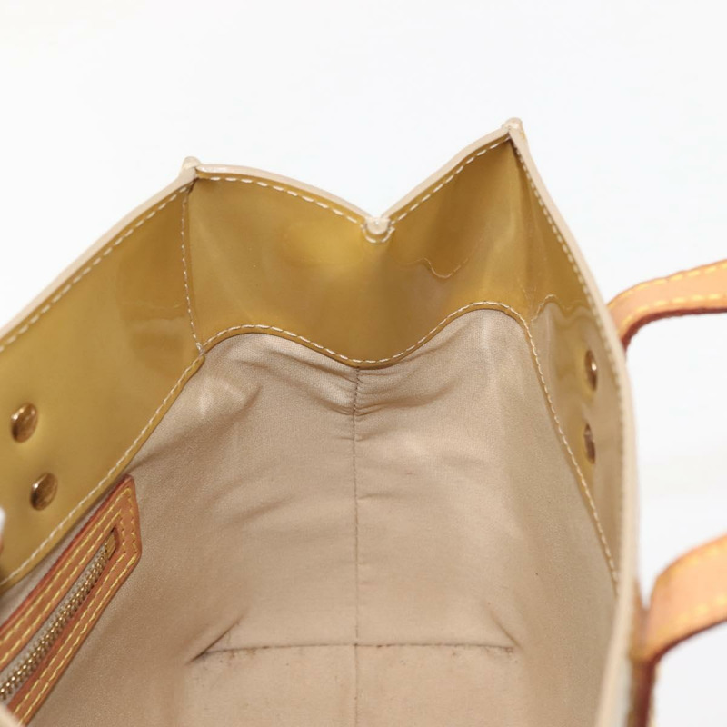 【日本直送】路易威登 Monogram Vernis Reade PM 手提包 米色 M91334 LV 正品 BA6409-18