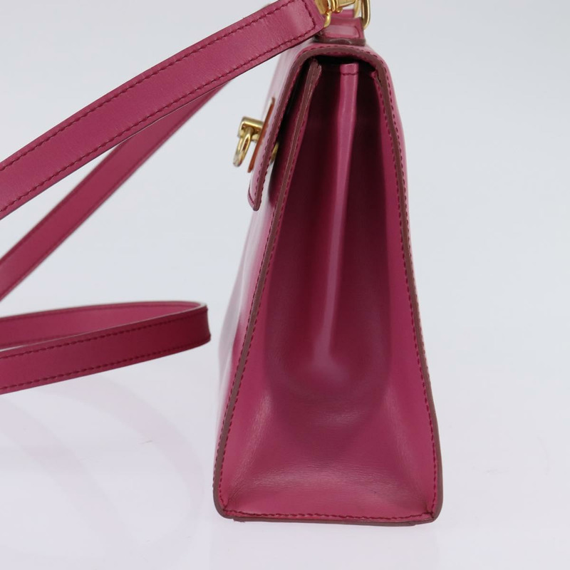 【日本直送】CELINE 手提包 皮革 兩用 粉金配色 正品 144871-3