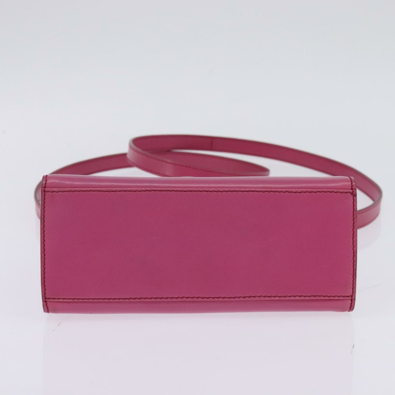 【日本直送】CELINE 手提包 皮革 兩用 粉金配色 正品 144871-4