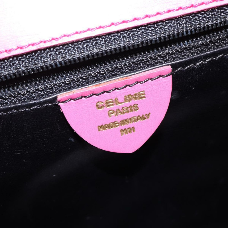 【日本直送】CELINE 手提包 皮革 兩用 粉金配色 正品 144871-11