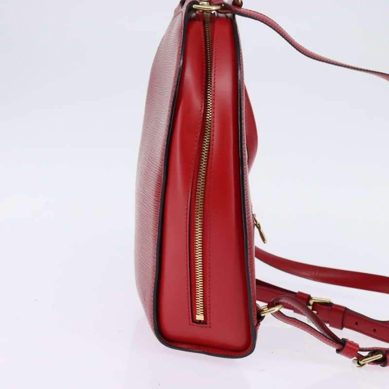 【日本直送】路易威登 Epi Mabillon 雙肩包 卡斯蒂利亞紅 M52237 LV Auth 145308-2