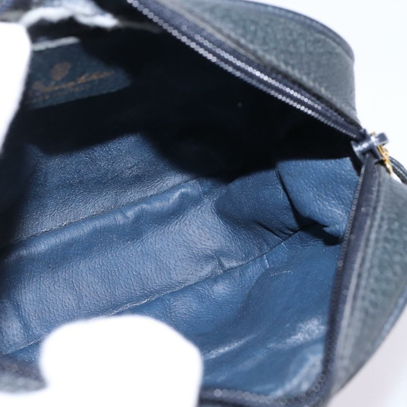 【日本直送】GUCCI GG Supreme Sherry Line 單肩包 PVC 海軍藍 金色 89 02 066 正品 145357-17