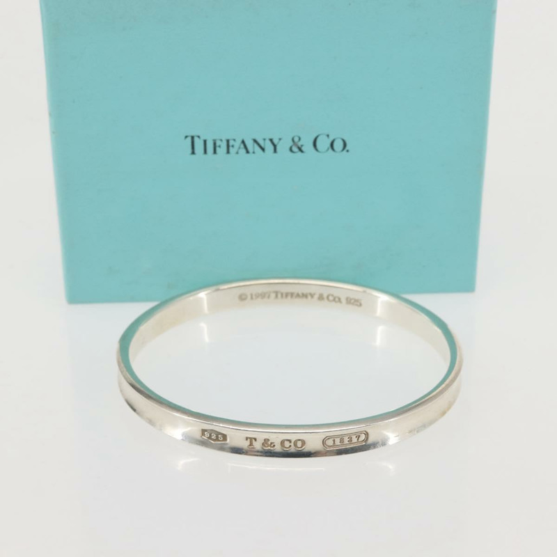 【日本直送】蒂芬妮 (TIFFANY&Co.) 窄款手鐲,925銀,正品編號 143368-10