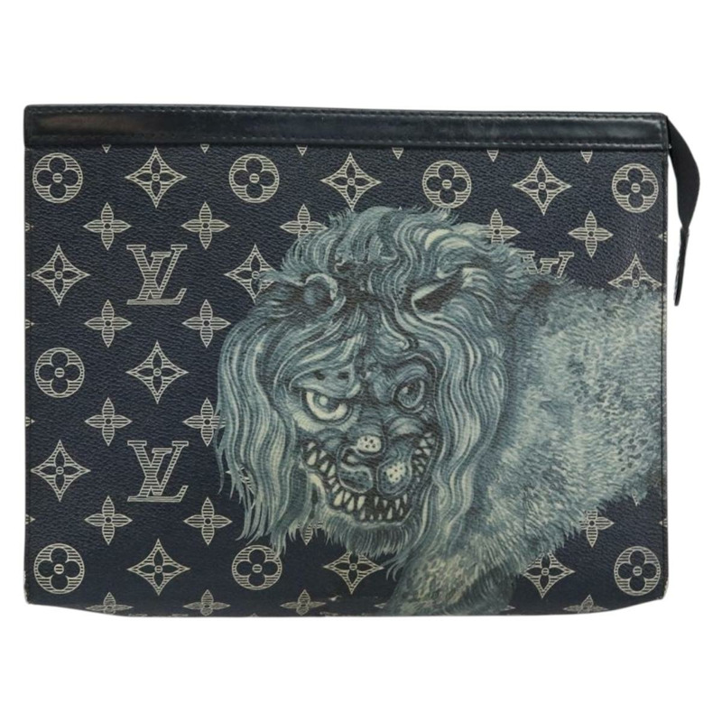 【日本直送】路易威登 Savanna Chapman Brothers Pochette Voyage 手袋 M66639 LV Auth 145706-12