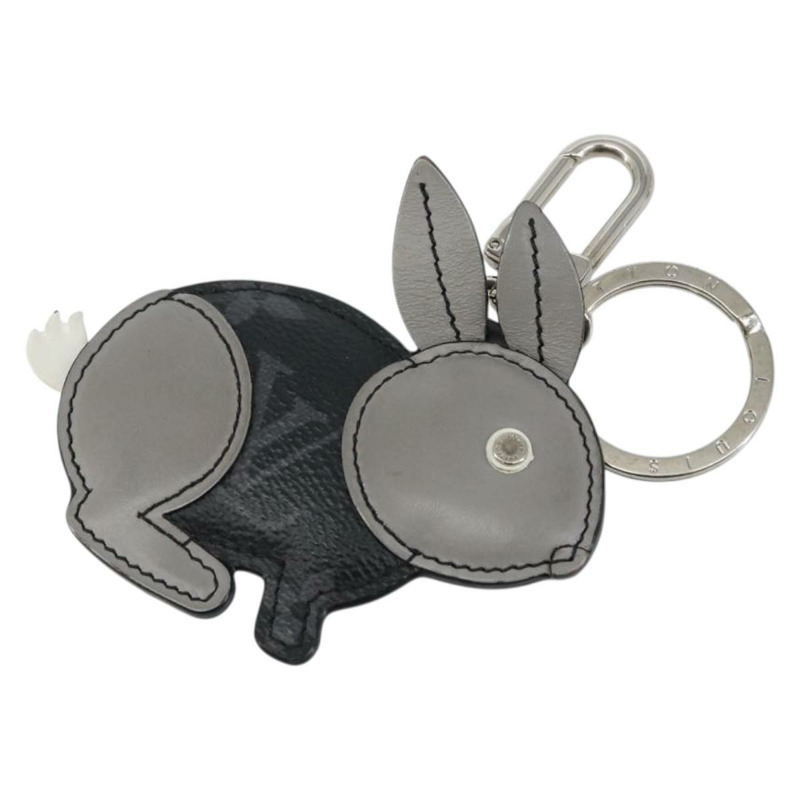 【日本直送】路易威登 Monogram Eclipse 手提包動物兔子吊飾 M63224 正品 145705-0