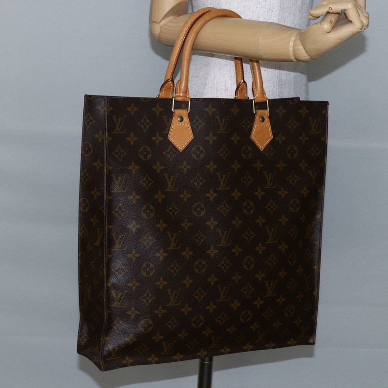 【日本直送】路易威登 Monogram Sac Plat 手提包 M51140 LV 正品 145403-18