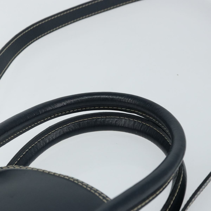 【日本直送】SAINT LAURENT Y 字形圖案手提包 皮革 2way Navy Gold Auth sw1605-7