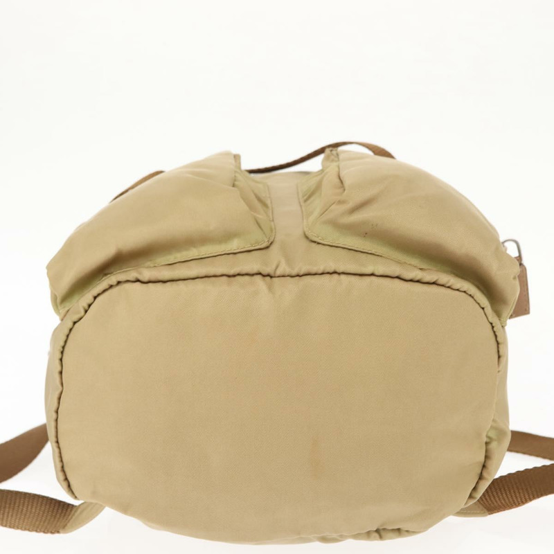 【日本直送】PRADA 雙肩包 尼龍 米色 銀色 正品 sw1597-4