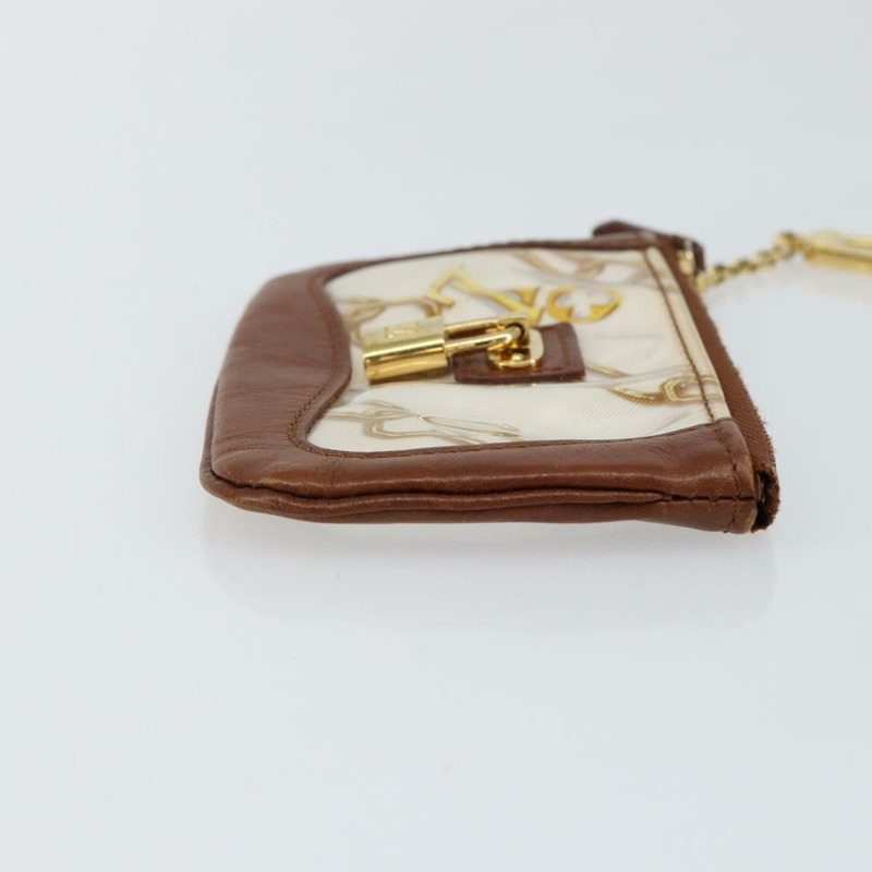 【日本直送】路易威登 Monogram Charm Pochette Cles 零錢包 白色 M95164 正品 145606-2