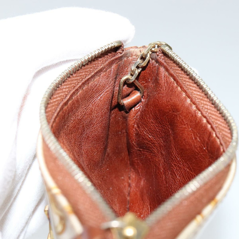 【日本直送】路易威登 Monogram Charm Pochette Cles 零錢包 白色 M95164 正品 145606-18