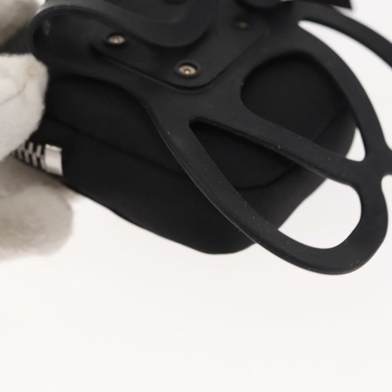 【日本直送】PRADA Tessuto 手機支架包 尼龍 黑色 銀色 正品 145556-15