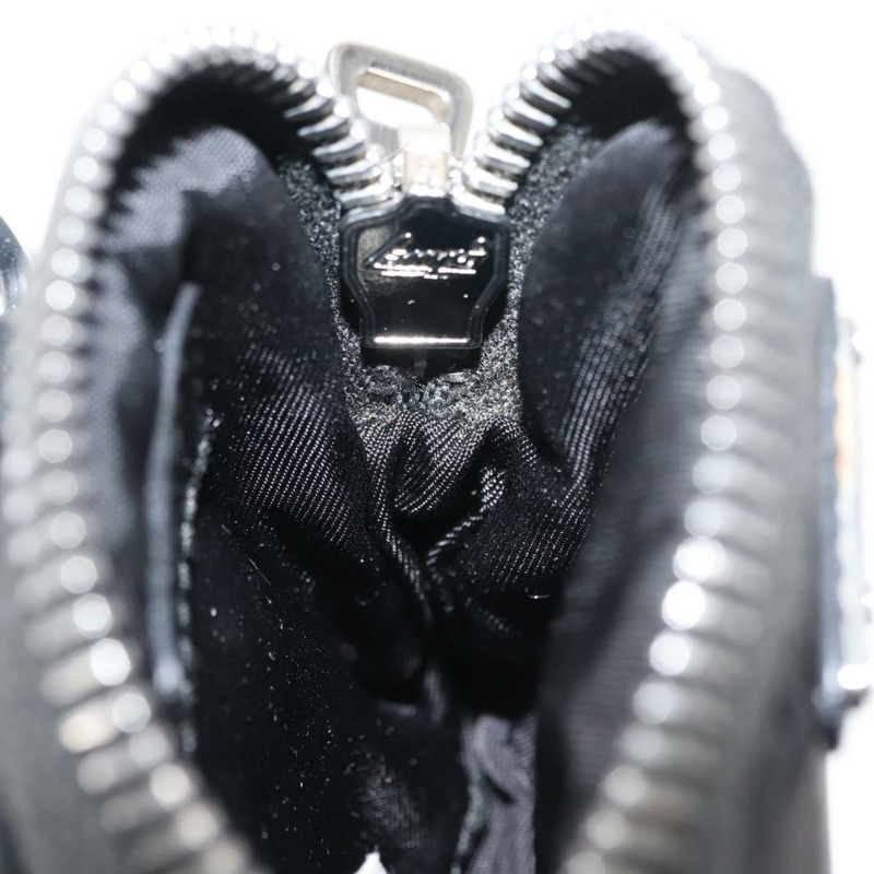 【日本直送】PRADA Tessuto 手機支架包 尼龍 黑色 銀色 正品 145556-19