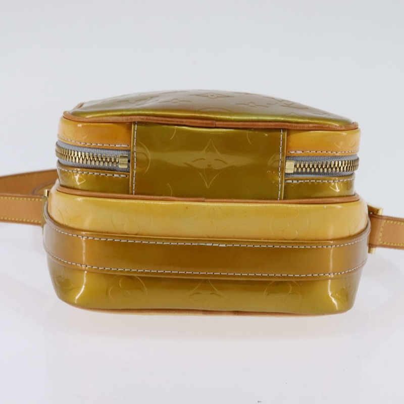 【日本直送】路易威登 Monogram Vernis Wooster 肩背包 灰色 M91036 LV Auth 145525-4