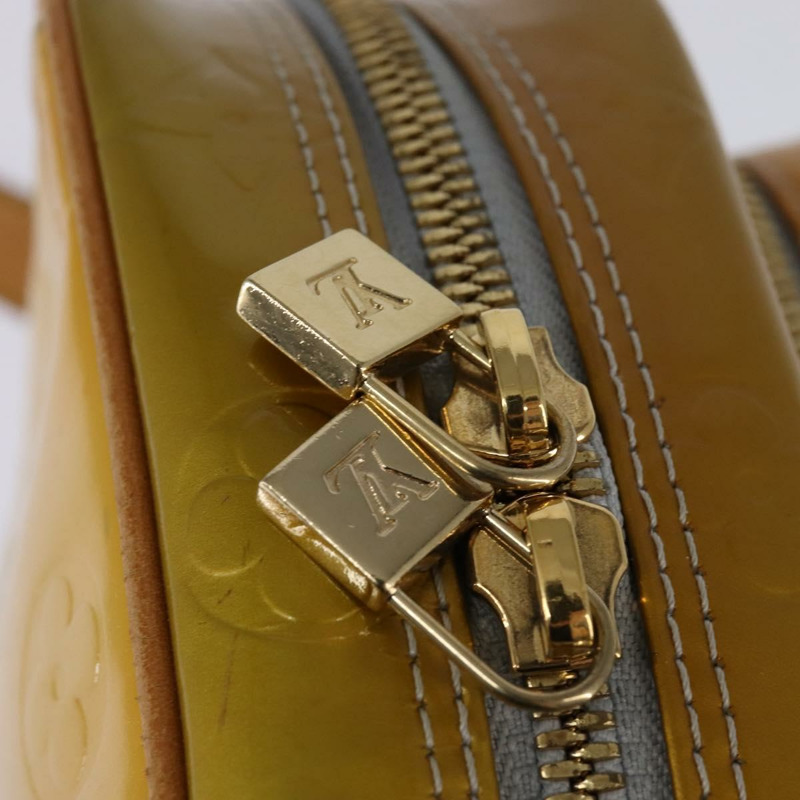 【日本直送】路易威登 Monogram Vernis Wooster 肩背包 灰色 M91036 LV Auth 145525-9