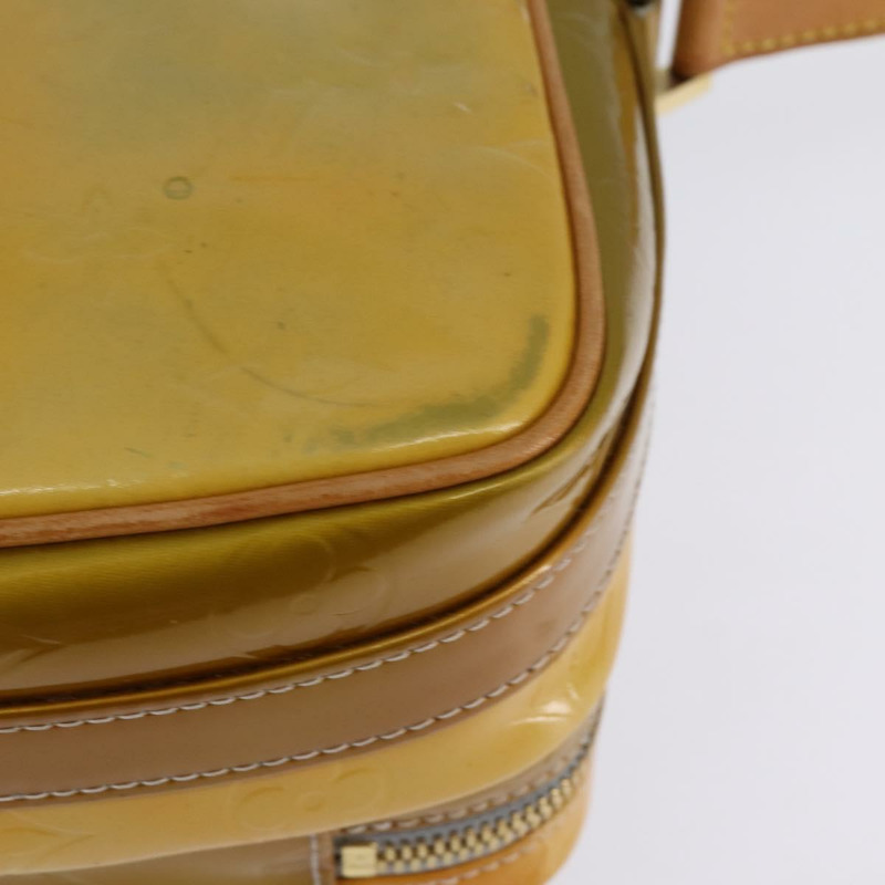 【日本直送】路易威登 Monogram Vernis Wooster 肩背包 灰色 M91036 LV Auth 145525-15