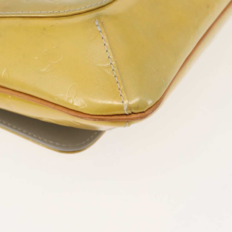 【日本直送】路易威登 Monogram Vernis Thompson Street Bag Gris M91008 LV Auth 145734-14