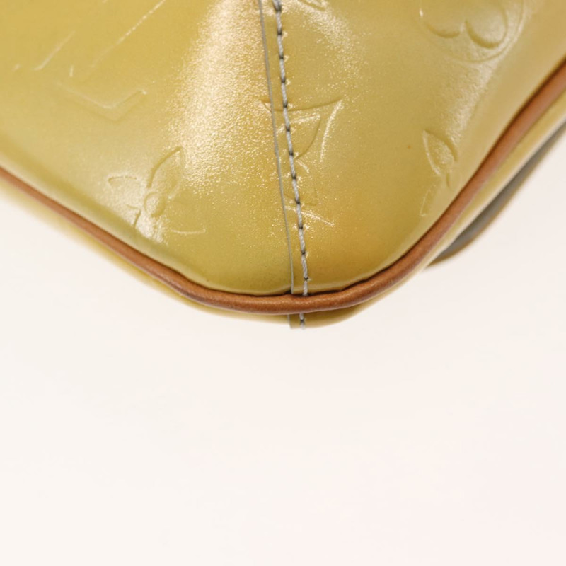 【日本直送】路易威登 Monogram Vernis Thompson Street Bag Gris M91008 LV Auth 145734-15