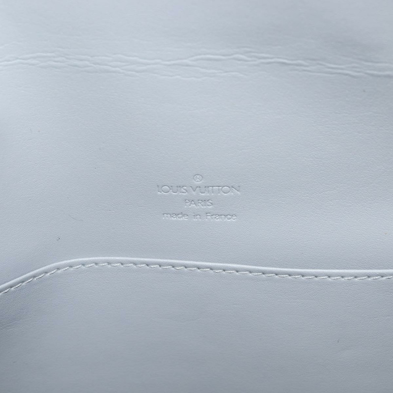 【日本直送】路易威登 Monogram Vernis Thompson Street Bag Gris M91008 LV Auth 145734-16