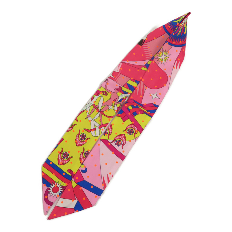 HERMES 絲質Twilly絲巾-2