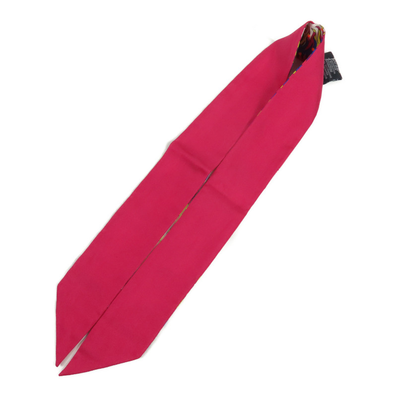 HERMES 絲質Twilly絲巾-3