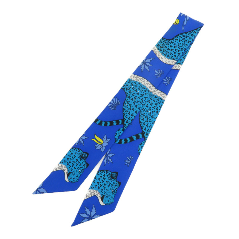 HERMES 絲質Twilly絲巾-1