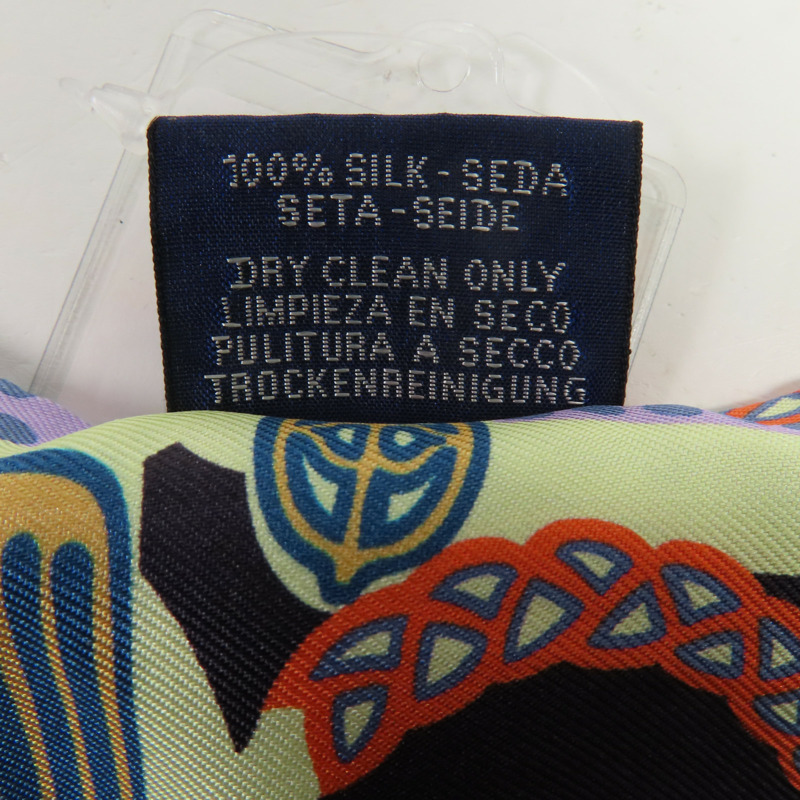 HERMES 絲質Twilly絲巾-7