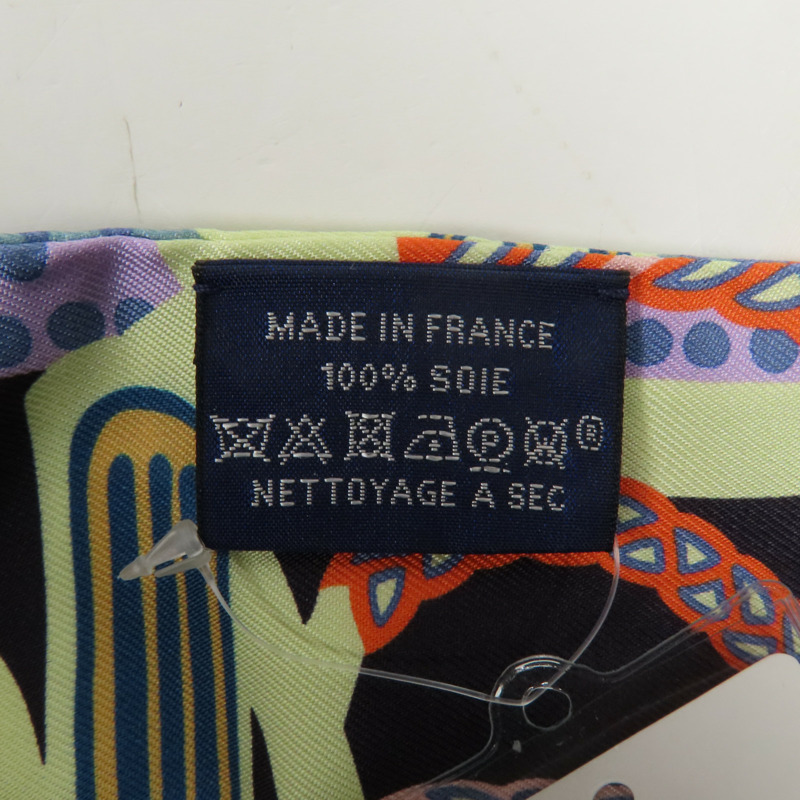 HERMES 絲質Twilly絲巾-8