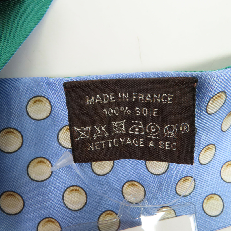 HERMES 絲質Twilly絲巾-5