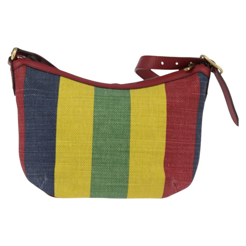 【日本直送】GUCCI 單肩帆布包 紅色 金 黃色 626422 正品 145487-1