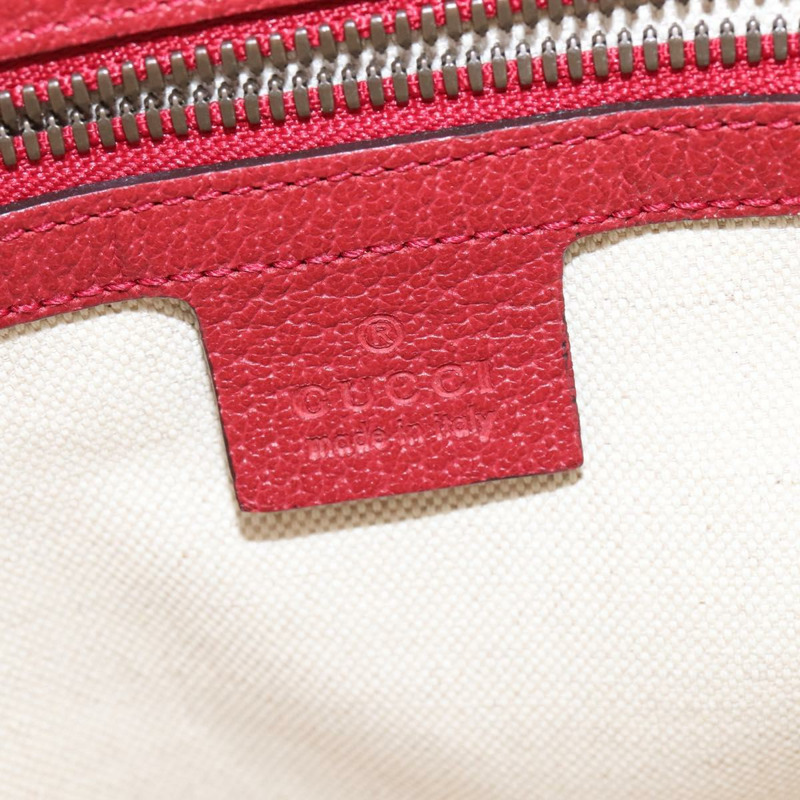 【日本直送】GUCCI 單肩帆布包 紅色 金 黃色 626422 正品 145487-16