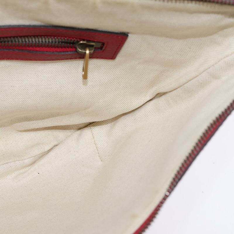 【日本直送】GUCCI 單肩帆布包 紅色 金 黃色 626422 正品 145487-17