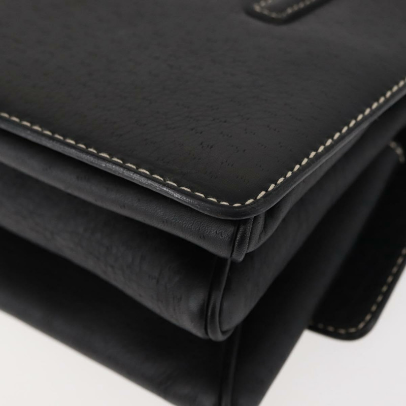 【日本直送】Salvatore Ferragamo Gancini 皮革肩背包 黑色 金色 正品 145502-16