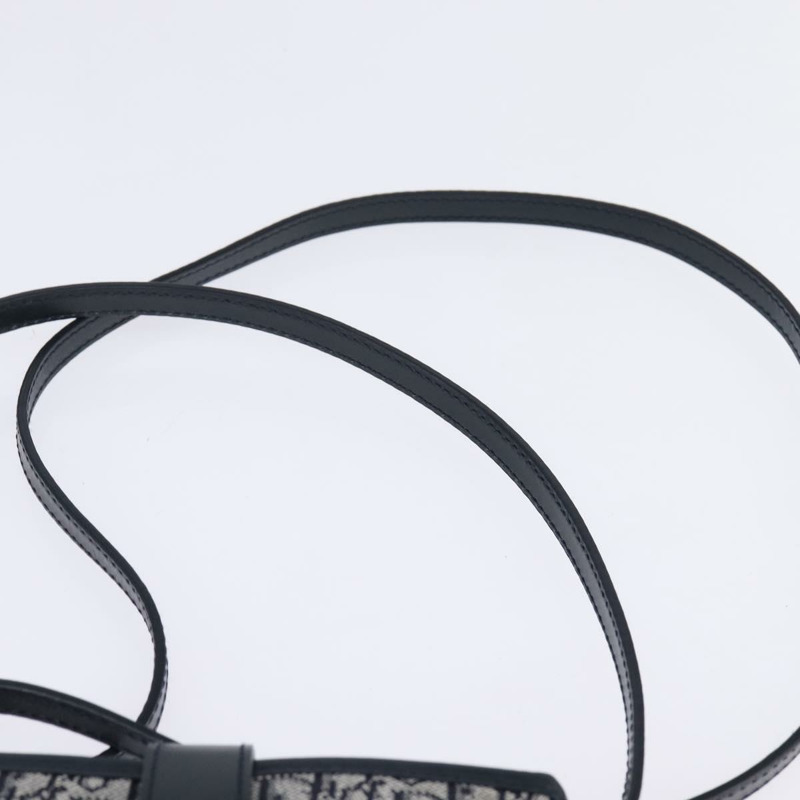 【日本直送】Christian Dior Trotter帆布肩背包 海軍藍 銀色 正品 145522-7