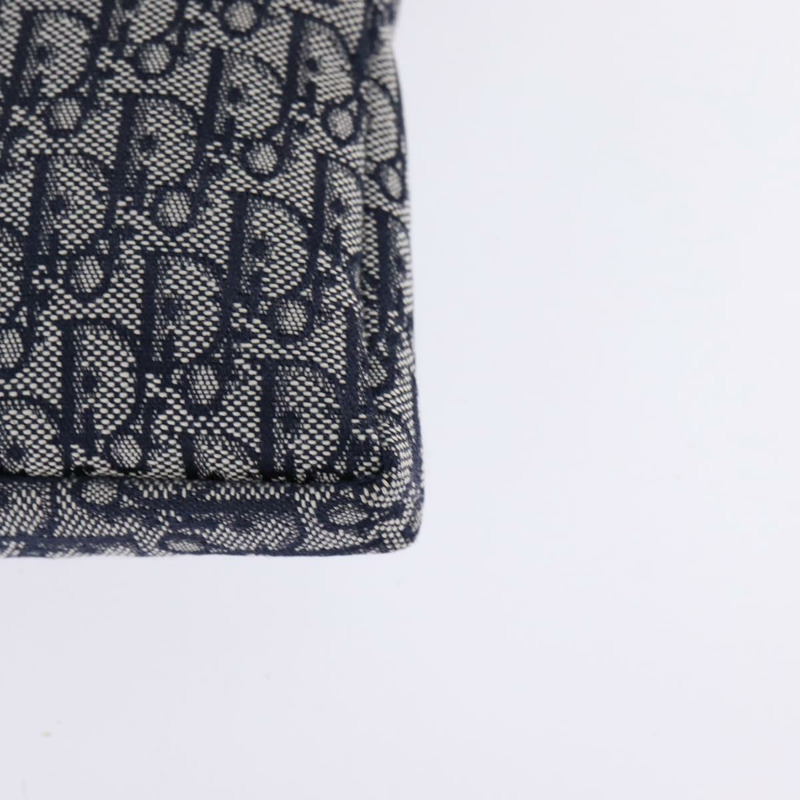 【日本直送】Christian Dior Trotter帆布肩背包 海軍藍 銀色 正品 145522-15