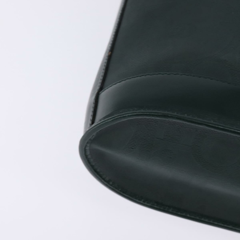 【日本直送】Christian Dior Trotter帆布肩背包 綠色金色 正品 145943-13