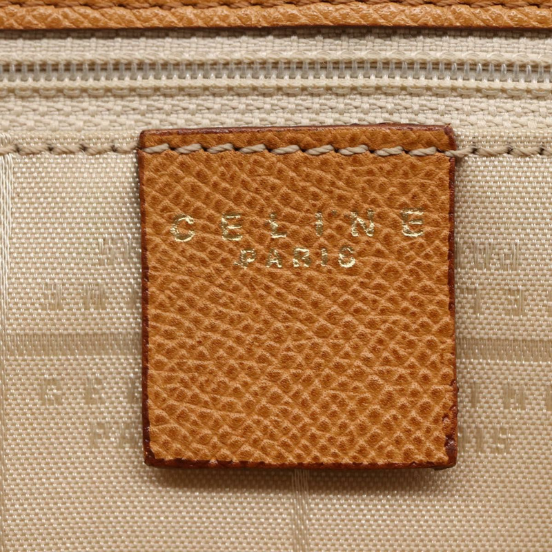 【日本直送】CELINE 皮革單背包 米色 金色 正品 145908-16