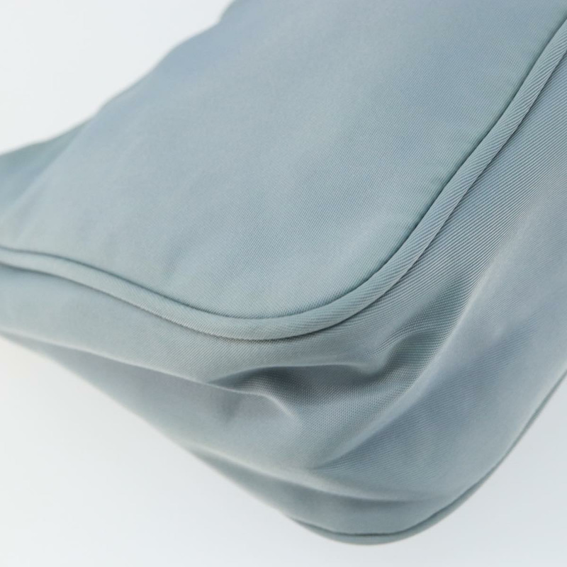 【日本直送】PRADA 尼龍手提包 淺藍色 銀色 正品 145937-13