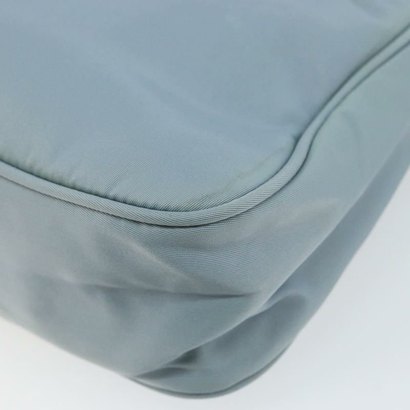 【日本直送】PRADA 尼龍手提包 淺藍色 銀色 正品 145937-14