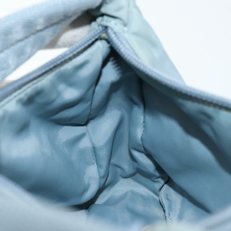 【日本直送】PRADA 尼龍手提包 淺藍色 銀色 正品 145937-19