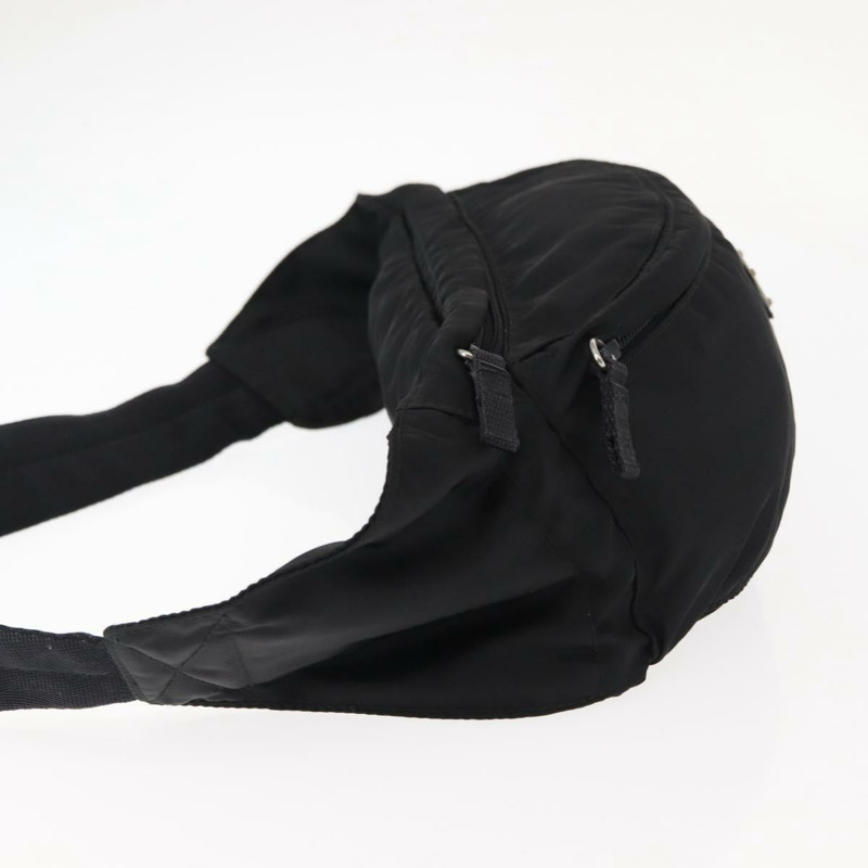 【日本直送】PRADA 腰包 尼龍 黑色 銀色 正品 145954-3