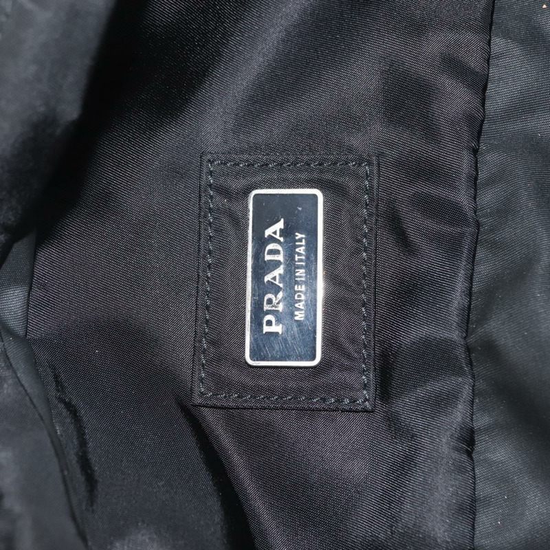 【日本直送】PRADA 腰包 尼龍 黑色 銀色 正品 145954-17