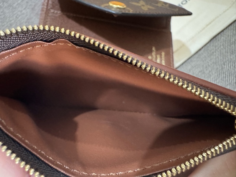 Louis Vuitton 專櫃大全配 老花經典短夾-10