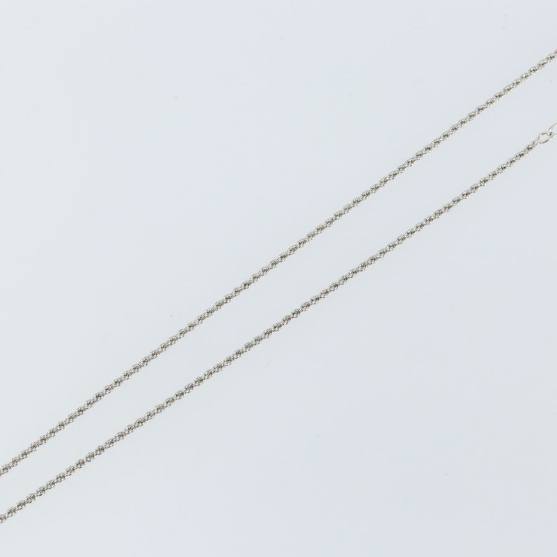 【日本直送】Christian Dior CD Logo 項鍊 金屬 銀色 Auth 146061-4