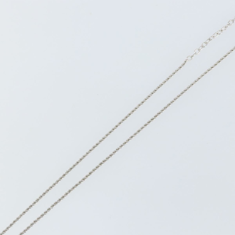 【日本直送】Christian Dior CD Logo 項鍊 金屬 銀色 Auth 146061-10