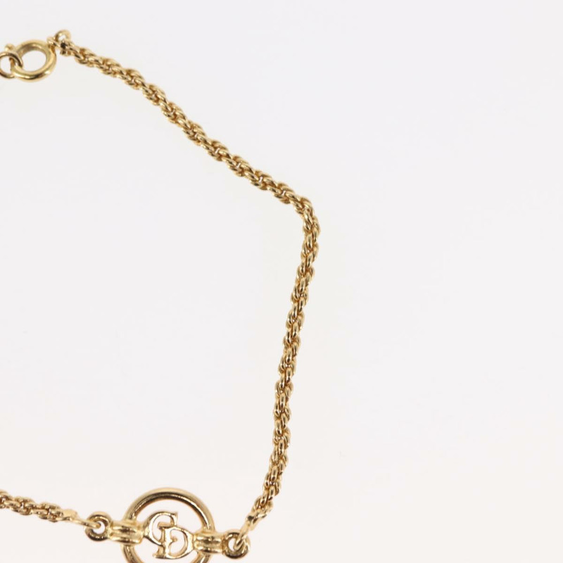 【日本直送】Christian Dior 圓形標誌手環 金屬金 正品 146060-3