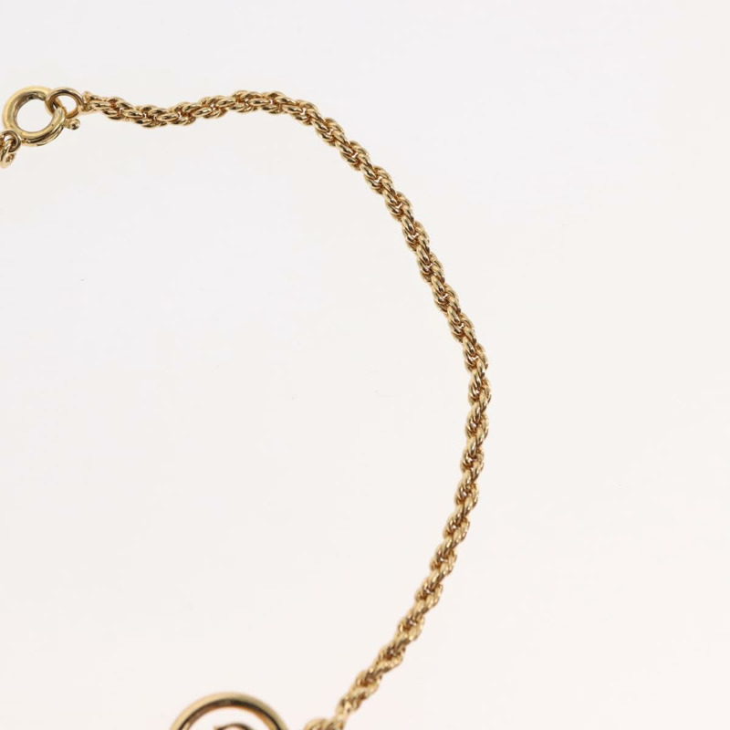 【日本直送】Christian Dior 圓形標誌手環 金屬金 正品 146060-8